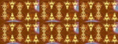 Noel Kar Taneleri Arkaplanı. Raster illüstrasyonu. Şirin desen. Kar taneleri deseni. Raster Noel soyut renkli arkaplan ve tatlı kar tanesi.