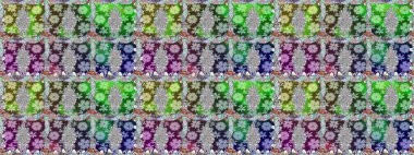 Klasik çiçek desenli. Sarma, tekstil ve duvar kâğıdı için kusursuz çiçek arkaplanı. Yumuşak fayans. Raster 'ın taze dokusu. Yumuşak pamuk tasarımı.