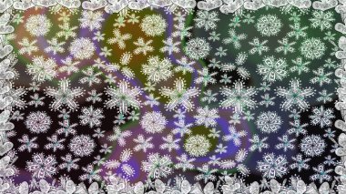 Davetiye ve kartpostal tasarımı için dekoratif çiçek unsurları. Yapraklı kusursuz desen. Poster ya da kapak için arka plan. Şirin, zarif çiçekler Raster illüstrasyonu. Tekstil için figür.