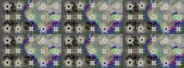 Düz kar karalama ikonları, yılbaşı afişi için kar taneleri silueti, kartlar. Gri, nötr ve yeşil renkler üzerine şirin soyut kar tanesi raster tasarımı. Yeni yıl kar tanesi.