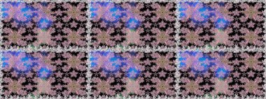 Şatafatlı bahar bahçesi dokusu. Çiçek deseni. Tarafsız renklerde çiçeksiz. Raster illüstrasyonu. Tarafsız renklerde çiçekler.