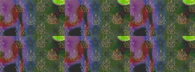 Güzel suluboya yaz çiçekleri deseni..