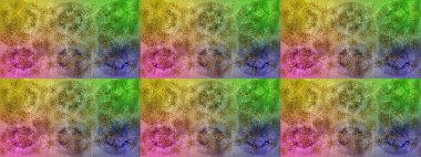 Kar Tanesi Simgesi. Raster illüstrasyonu. Kar tanesi yeşil, kahverengi ve nötr renklerde izole edilmiş. Raster illüstrasyonu.