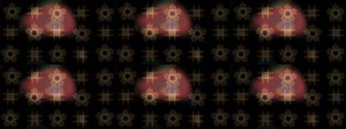 Kış kar tanesi, raster arka plan. Renkli arka planda izole kar taneleri. Yüzey için tekrarlanan doku, ambalaj kağıdı, siyah, kahverengi ve gri renkler. Raster illüstrasyonu.