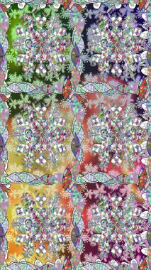 Tatil havası. Nazik romantik baskı. Raster dikişsiz şirin çiçek deseni. Bahar mevsimi. Tarafsız renklerde çiçekler.