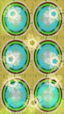 Snowflakes desen. Kar taneleri arka plan. Düz renkli arka plan üzerinde izole kar taneleri tasarımı. Raster resim. Kar tanesi dekoratif desen.