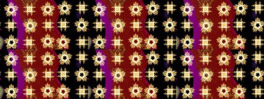 Siyah renkler. Suluboya resim taklit Raster çizimi. El çizimi, soyut ve süslü elementler. Yaz çiçekleri teması. Klasik çiçekler..