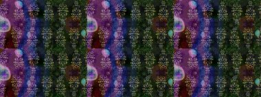 Raster resim. Raster kar taneleri desen. Renkli arka plan üzerinde raster sevimli kar taneleri.