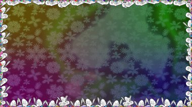 Şatafatlı bahar bahçesi dokusu. Çiçeksiz arka plan. Çiçek deseni. Raster illüstrasyonu.