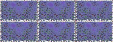 Violet Kelebek illüstrasyonu. Raster illüstrasyonu. Kıyafetler, erkekler, kızlar ve duvar kağıtları için soyut, pürüzsüz desen. Fantezi sevimli illüstrasyon. Güzel suluboya kelebekler.