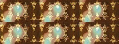 Çiçekli zambakların eskiz geçmişi. Parlak çiçekli kolaj çiçekleri kahverengi, bej ve nötr. Çiçek tasarımı için inanılmaz kolaj cennet tarzı..