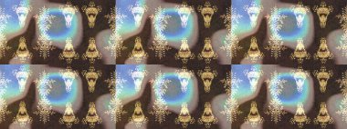 Meteoroloji buz koleksiyonu. Raster. Kar Tanesi Raster simgesi arka plan kahverengi, bej ve mavi. Xmas Frost kar taneleri izole edilmiş siluet sembolü. Kış Noel 'i Kar bembeyaz kristal element.