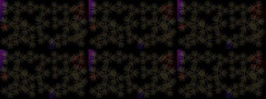 Kar tanelerinin soyut arkaplanlı Noel şablonu. Siyah, gri ve kahverengi kar taneleri. Raster illüstrasyonu. Noel ve Yeni Yıl moda baskıları için tatil tasarımı.