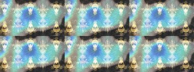 Raster 'ın taze dokusu. Paketleme, tekstil, duvar kâğıdı için çiçek eskizi. Yumuşak pamuk tasarımı. Yumuşak fayans. Klasik çiçek deseni.