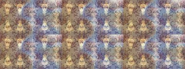 Kar taneleri arka planda. Raster illüstrasyonu. Kar tanesi süsleme deseni. Arkaplanda soyut kar taneleri olan düz tasarım. Kar taneleri deseni.