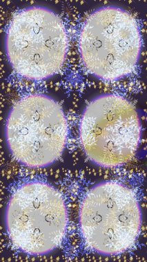 Raster illüstrasyonu. Renkli kar tanesi Raster çizimi. Renkli arka planda kar taneleri. Düz dizayn. Simgeler, etiketler. Kar Tanesi simgesi, izole.