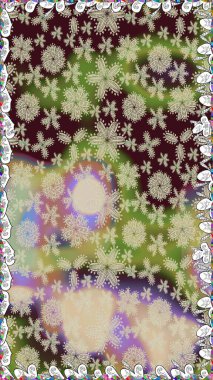 Tarafsız kıvırcık çiçekler tarafsız renklerde şekillenir. Klasik çiçek tasarımı elementleri. Raster illüstrasyonu.