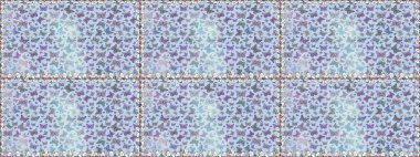 Kumaş, kağıt, ambalaj kâğıdı ve duvar kağıdı tasarımı için güzel bir arka plan. Renkli kelebeklerin kusursuz arka planı. Raster illüstrasyonu.