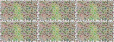 Bahar Kelebeği teması. Duvar kağıdı için böcek dokusunun tekrarı. Gri ve nötr lekeli oldukça pürüzsüz bir kelebek dokusu. Raster illüstrasyonu.