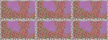 Kağıt, kumaş, ambalaj kağıdı ve duvar kağıdı tasarımı için güzel bir arka plan. Raster illüstrasyonu. Kusursuz. Güzel kelebek resimlerini renklendir.