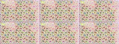 Raster. Tekstil, kumaş, baskı ve davetiye geçmişi. Gri ve nötr renklerde bir resim. Kelebeklerle kusursuz desen.