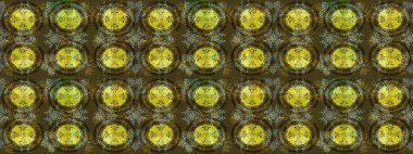 Xmas Frost kar taneleri izole edilmiş siluet sembolü. Kar Tanesi raster ikonu arka plan kahverengi, yeşil, sarı renk. Kış Noel 'inde kar bembeyaz kristal element. Meteoroloji buz koleksiyonu. Raster..