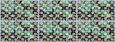 Botanik seamless modeli. Organik öğeleri. Suluboya efekti. Raster desen.