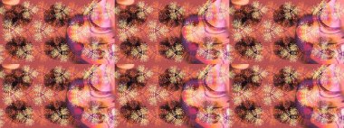 Raster resim. Raster kar taneleri arka plan. Renk arka plan üzerinde izole soyut kar taneleri ile düz tasarım. Kar tanesi renkli desen. Snowflakes desen.