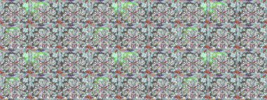 Sevimli çiçek raster deseni. Kusursuz Renksiz Bahar Temalı Kusursuz Arkaplan. Tarafsız renklerde çiçekler. Düz Çiçek Elementleri Tasarımı.