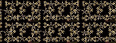 Tomurcukları çiçek olan sevimli bir çiçek deseni. Eskiz geçmişi. Kumaş, tekstil, duvar kağıdı baskısı için. Raster illüstrasyonu. Eski usul. Raster..