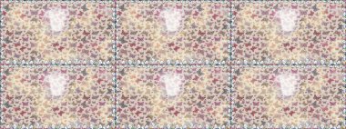 Kusursuz. Raster illüstrasyonu. Kart, baskı ve davetiye için basit kadınsı bir model. Tarafsız arka planda renkli kelebek koleksiyonu. Kağıt, kumaş ve ambalaj için uygun.