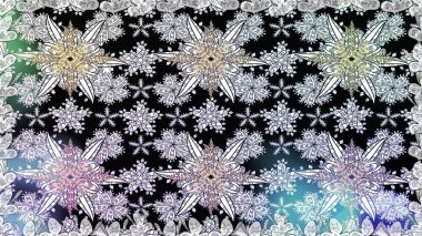 Tarafsız çiçekli kusursuz desen, suluboya çiçekli desen, şirin çiçek, duvar kağıdı, kart veya kumaş için fayanslı. Raster - stok.