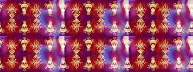 Kar taneleri arka planda. Kar taneleri deseni. Arkaplanda soyut kar taneleri olan düz tasarım. Raster illüstrasyonu. Kar tanesi süslemeli desen.