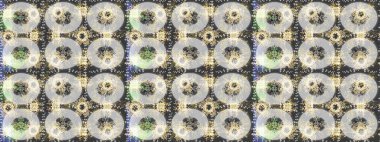 Kar tanesi süs desen. Snowflakes desen. Raster resim. Kar taneleri arka plan. Düz çizmek özgeçmişlerine izole soyut kar taneleri ile.