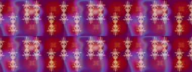 Renkli elementlerle Raster ilginç desen