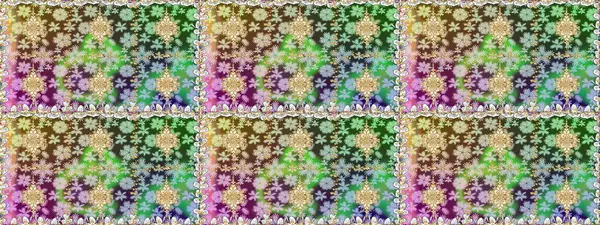 Parlak dantel, stilize çiçekler, şal desenli. Raster. Tarafsız renklerde, altın elementlerle kusursuz desen. Doğu tarzı arabesk. Hassas altın deseni açın. Kusursuz altın dokular bukleler.