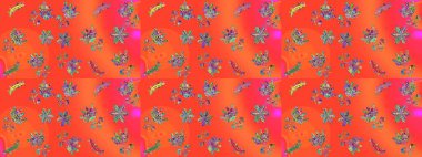 Raster resim. Raster Noel renkli arka plan ile sevimli kar tanesi. Şirin desen. Noel kar taneleri arka plan. Kar taneleri paterni.