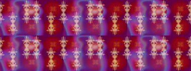 Renkli elementlerle Raster ilginç desen