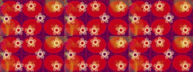 Kış kar tanesi. Kar Tanesi Raster illüstrasyonu. Kar Tanesi Simgesi. Kırmızı, mor ve turuncu renklerde izole edilmiş..