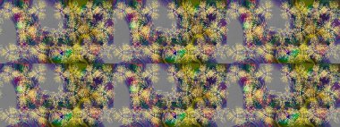 Kar taneli gri, kahverengi ve yeşil renkler. Raster Noel soyut renkli arka plan ve tatlı kar tanesi. Raster illüstrasyonu.