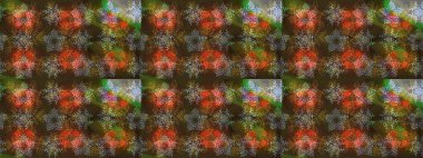 Kış kar tanesi, raster arka plan. Renkli arka planda izole kar taneleri. Yüzey için tekrarlanan doku, ambalaj kağıdı, kahverengi ve gri renkler. Raster illüstrasyonu.