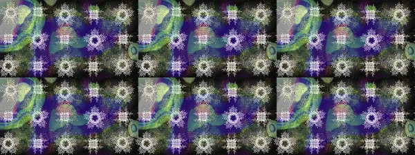 Raster kar taneleri arka planda. Raster illüstrasyonu. Kar tanesi rengarenk desen. Kar taneleri deseni. Soyut kar taneleri arkaplanda izole edilmiş düz tasarım.