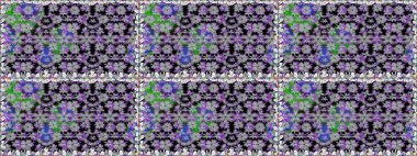 Küçük çiçekteki sevimli çiçek deseni. Gri renkli çiçekler.