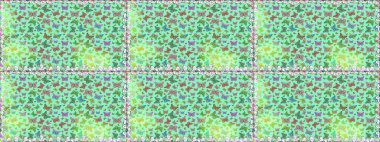 Dekoratif Raster çizimi. Elle çizilmiş kelebeklerle. Mavi renklerin soyut arkaplanı. Renkli romantik kelebekler kusursuz desenli arka plan.