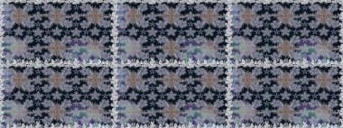 Güzel kumaş deseni. Raster suluboya deseni, narin çiçekler, gri çiçekler, tebrik kartı şablonu..