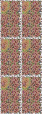 Raster illüstrasyonu. Web sayfası geçmişleri, duvar kağıtları, tekstil ve yüzey dokuları için mükemmel. Tarafsız, bej ve kahverengi arkaplandaki suluboya kelebeklerin. Kusursuz desen. Raster..