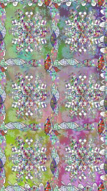 Soyut zarafet, çiçekli arkaplan deseni. Raster Güzel kumaş deseni.