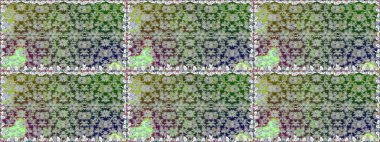 Tekstil, tebrik kartı, boyama kitabı, telefon kılıfı baskısı için kullanılabilir. Raster Henna dövme stili. Kızılderili desenli desenli desenli şal deseni. Etnik Mandala süsü.