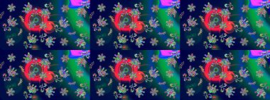 Karalama çizimlerindeki Kar Taneleri ikonu. Aralık ayı kış karı mevsimi. Raster illüstrasyonu.