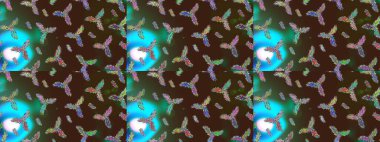 Kar taneleri tasarımı. Son moda kar taneleri ve elementler onun kartlarını gösteriyor. Retro tarzı, kış elementleri. Modern soyut tasarım posteri, kapak, kart tasarımı kahverengi, yeşil ve mavi renkler.